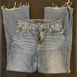 Aeropostale high rise wide leg denim